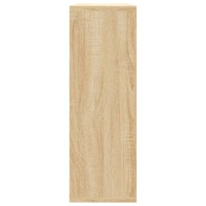 Aplusliving-Wall Shelves Sonoma Oak 104x20x58.5 cm Engineered Wood