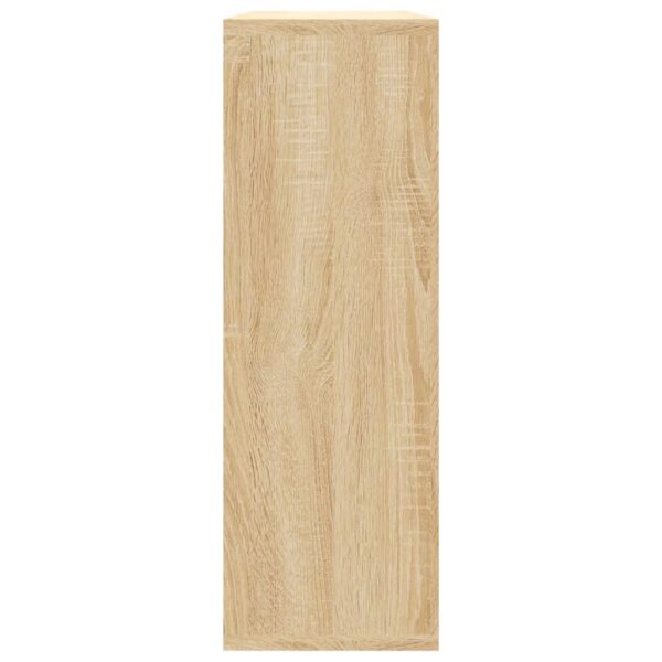 Aplusliving-Wall Shelves Sonoma Oak 104x20x58.5 cm Engineered Wood