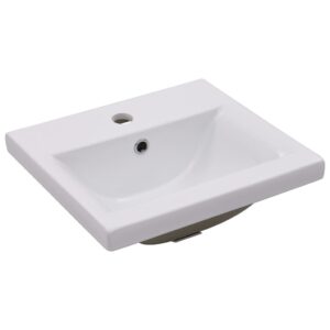 Aplusliving-Built-in Basin 42x39x18 cm Ceramic White
