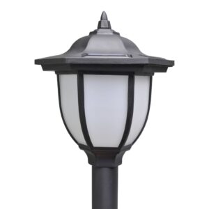 Aplusliving-Solar Lights 4 pcs with Chain Fence and Poles