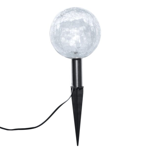 Aplusliving-Garden Lights 6 pcs LED with Spike Anchors & Solar Panels