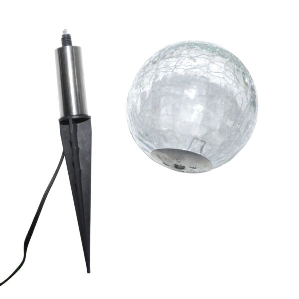 Aplusliving-Garden Lights 6 pcs LED with Spike Anchors & Solar Panels