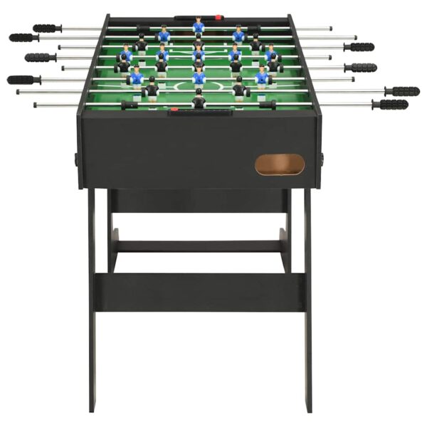 Aplusliving-Folding Football Table 121x61x80 cm Black