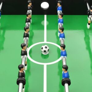 Aplusliving-Folding Football Table 121x61x80 cm Black