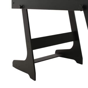 Aplusliving-Folding Football Table 121x61x80 cm Black