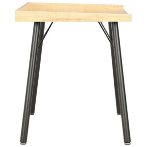 Aplusliving-Desk Oak 90x50x79 cm