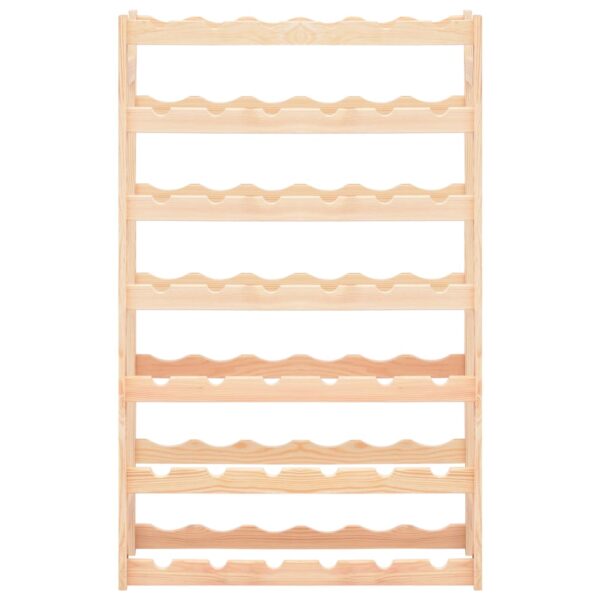 Aplusliving-Wine Rack for 42 Bottles Solid Wood Pine