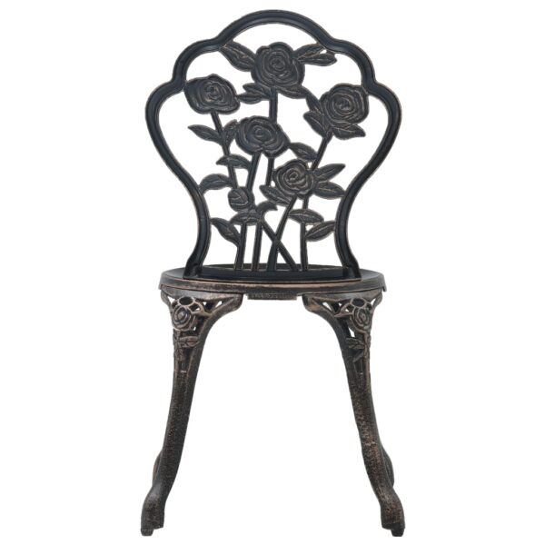 Aplusliving-3 Piece Bistro Set Cast Aluminium