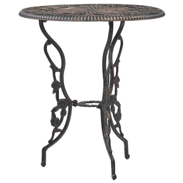 Aplusliving-3 Piece Bistro Set Cast Aluminium