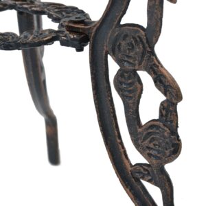 Aplusliving-3 Piece Bistro Set Cast Aluminium