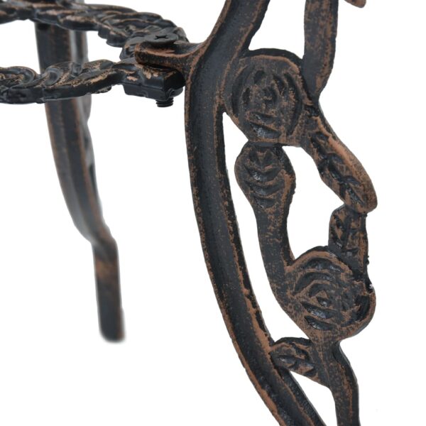 Aplusliving-3 Piece Bistro Set Cast Aluminium