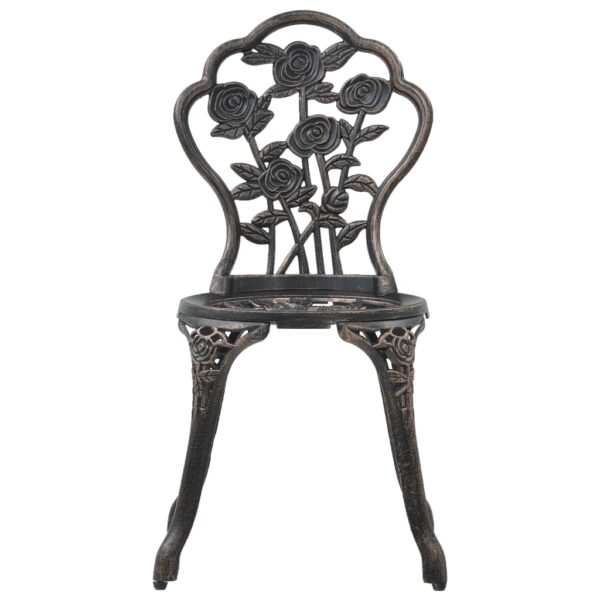 Aplusliving-3 Piece Bistro Set Cast Aluminium