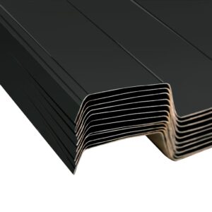 Aplusliving-Roof Panels 12 pcs Galvanised Steel Anthracite