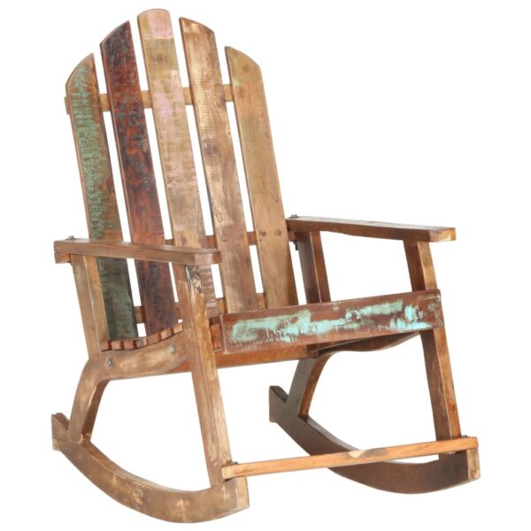 Aplusliving-Garden Rocking Chair Solid Reclaimed Wood