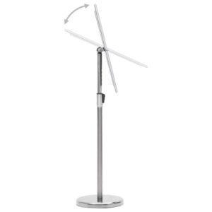 Aplusliving-A3 Pedestal Poster Stand Silver Aluminium Alloy