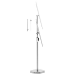 Aplusliving-A3 Pedestal Poster Stand Silver Aluminium Alloy