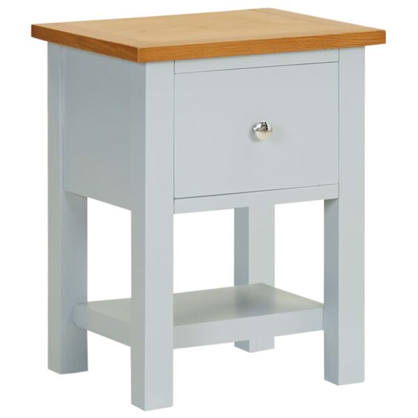 Aplusliving-Nightstand 36x30x47 cm Solid Oak Wood