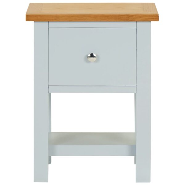 Aplusliving-Nightstand 36x30x47 cm Solid Oak Wood