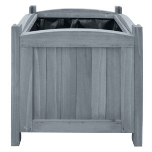 Aplusliving-Garden Raised Beds 2 pcs 30x30x30 cm Solid Firwood