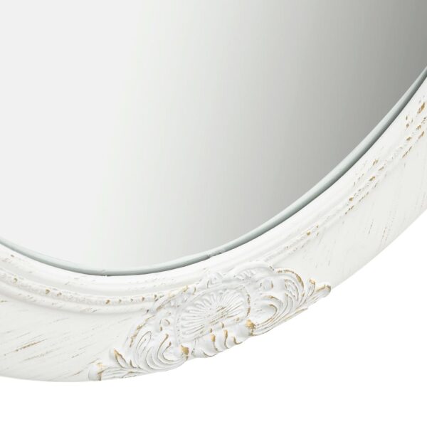 Aplusliving-Wall Mirror Baroque  50x70 cm White