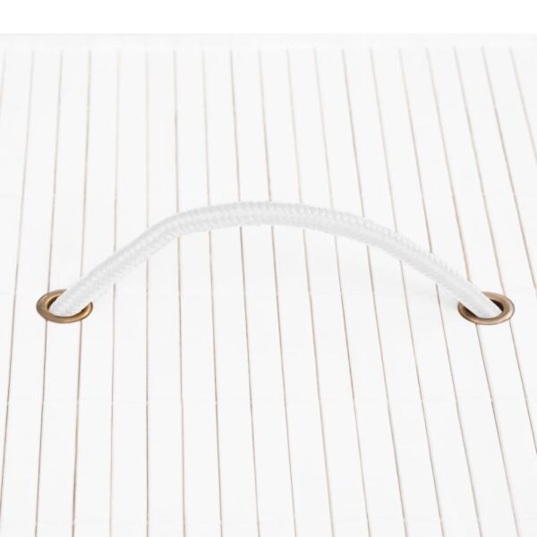 Aplusliving-Bamboo Storage Boxes 4 pcs White