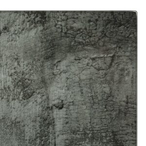 Aplusliving-Chopping Boards 2 pcs with Concrete Pattern Tempered Glass