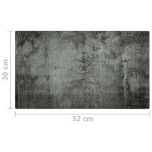 Aplusliving-Chopping Boards 2 pcs with Concrete Pattern Tempered Glass