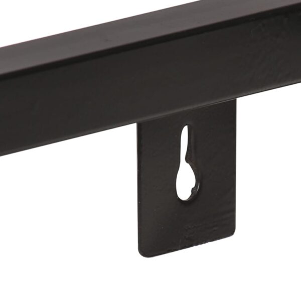 Aplusliving-Wall Shelves 2 pcs 160 cm Rough Mango Wood
