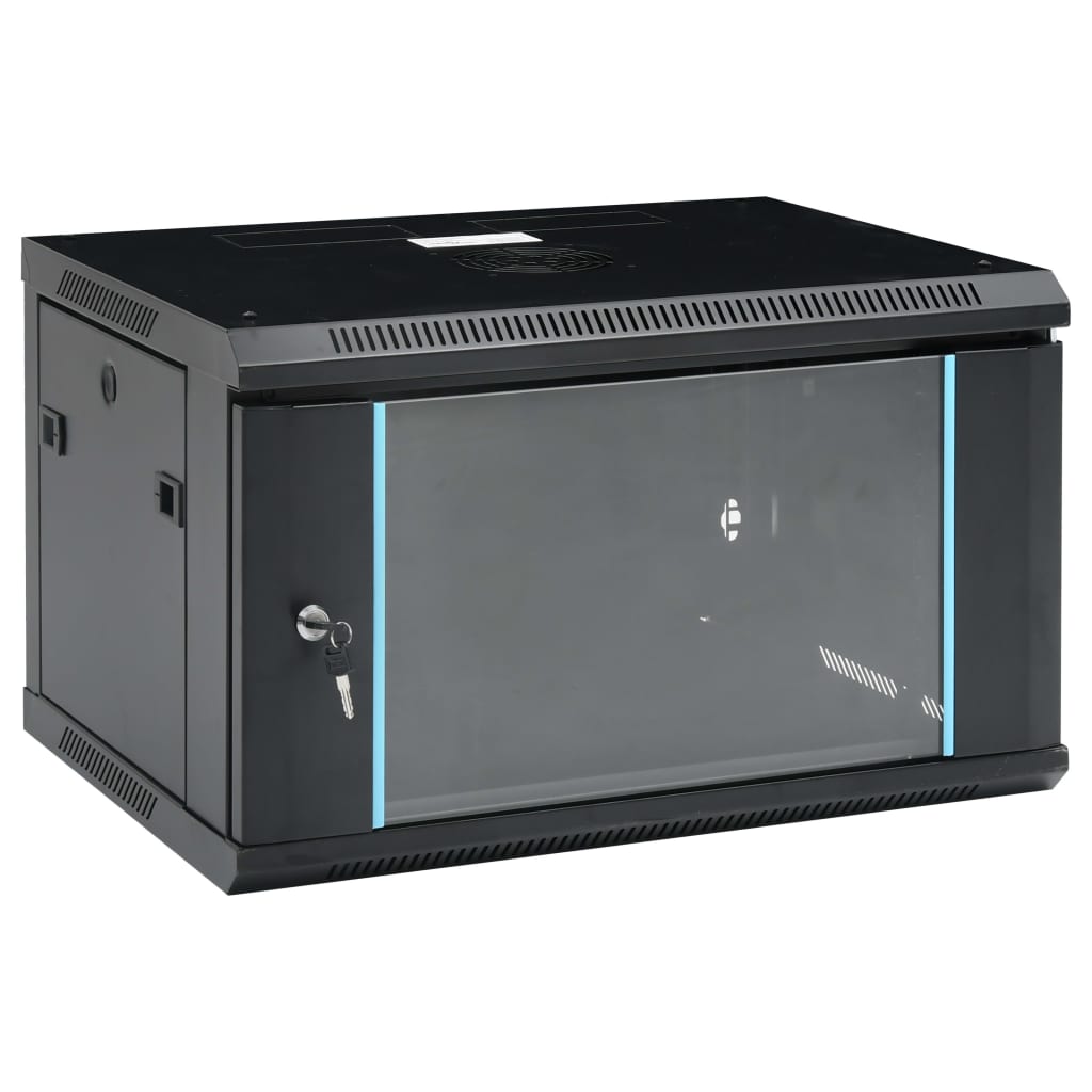 Aplusliving-6U Wall Mounted Network Cabinet 19" IP20 600x450x375 mm