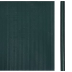 Aplusliving-Garden Privacy Screen PVC 35x0.19 m Matte Green