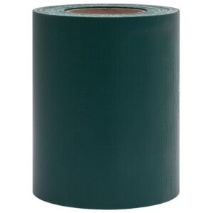 Aplusliving-Garden Privacy Screen PVC 35x0.19 m Matte Green