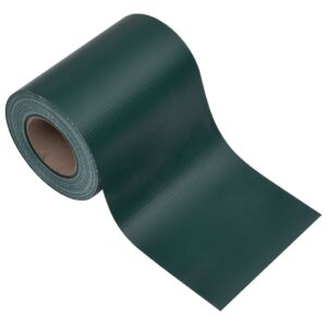 Aplusliving-Garden Privacy Screen PVC 35x0.19 m Matte Green