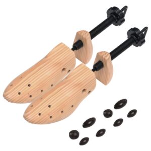 Aplusliving-Shoe Trees Size 41-46 Solid Pine Wood
