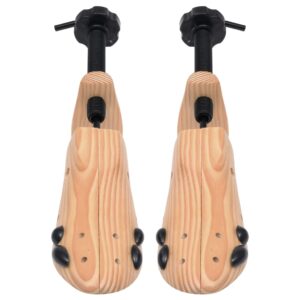 Aplusliving-Shoe Trees Size 41-46 Solid Pine Wood