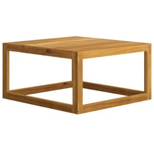 Aplusliving-Coffee Table 68x68x29 cm Solid Acacia Wood