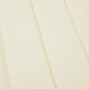 Aplusliving-Sun Lounger Cushion Cream 186x58x4cm Oxford Fabric