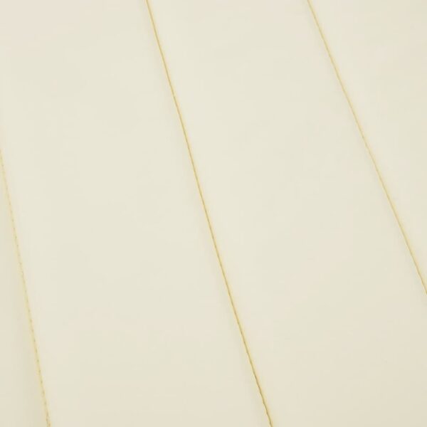 Aplusliving-Sun Lounger Cushion Cream 186x58x4cm Oxford Fabric