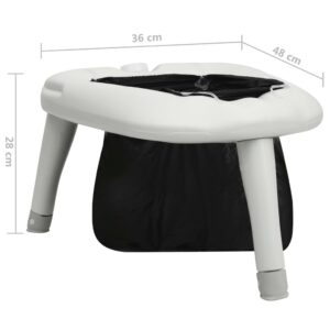 Aplusliving-Camping Toilet with Bags 200 kg