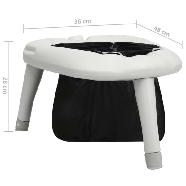 Aplusliving-Camping Toilet with Bags 200 kg