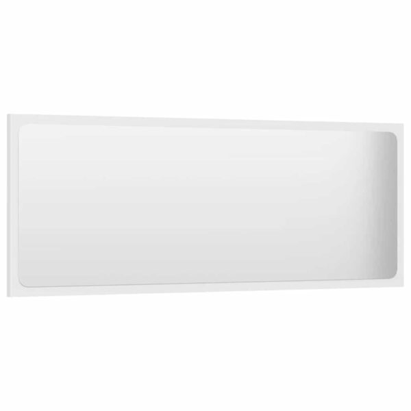 Aplusliving-2 Piece Bathroom Furniture Set White Engineered Wood
