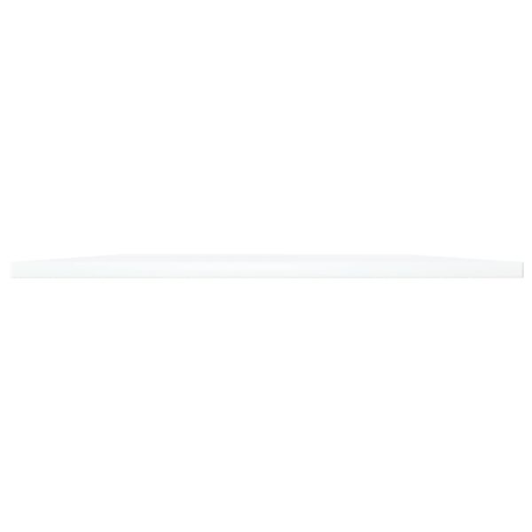 Aplusliving-Bookshelf Boards 4 pcs White 80x20x1.5 cm Engineered Wood
