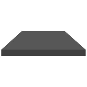 Aplusliving-Bookshelf Boards 4 pcs Grey 80x20x1.5 cm Engineered Wood