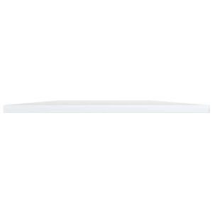 Aplusliving-Bookshelf Boards 4 pcs High Gloss White 80x40x1.5 cm Engineered Wood