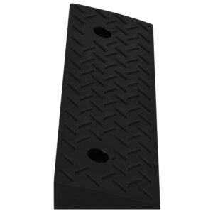 Aplusliving-Kerb Ramps 2 pcs 50x17.5x5 cm Rubber