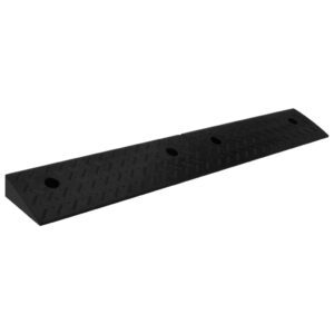 Aplusliving-Kerb Ramps 2 pcs 50x17.5x5 cm Rubber