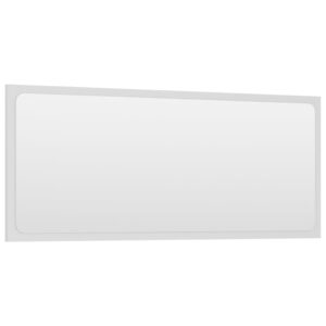 Aplusliving-Bathroom Furniture Set White Engineered Wood