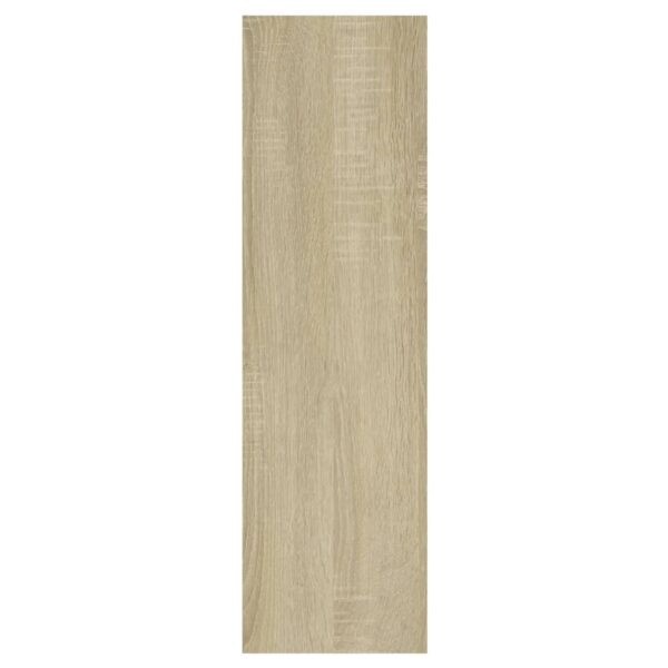Aplusliving-Wall Shelf Sonoma Oak 75x16x55 cm Engineered Wood