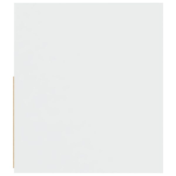 Aplusliving-Bedside Cabinets 2 pcs with LEDs White 60x35x40 cm
