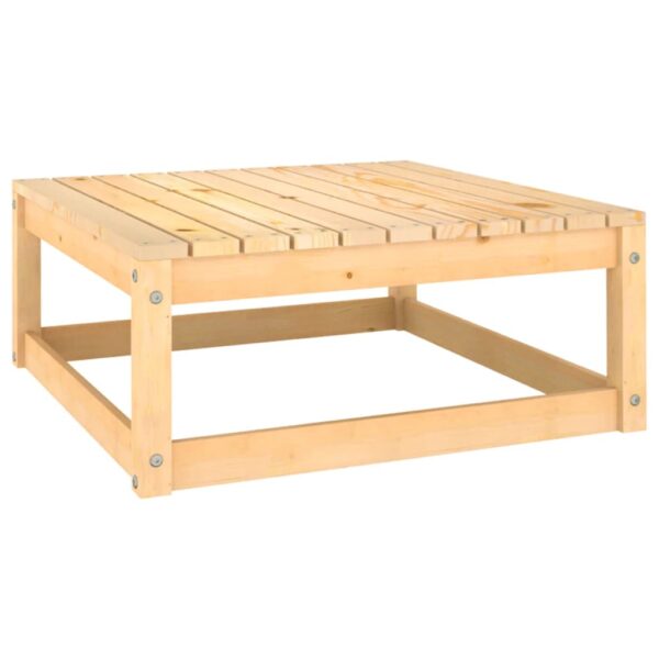 Aplusliving-4 Piece Garden Lounge Set with Cushions Solid Pinewood