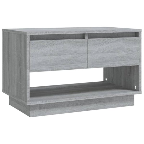 Aplusliving-TV Cabinet Grey Sonoma 70x41x44 cm Engineered Wood
